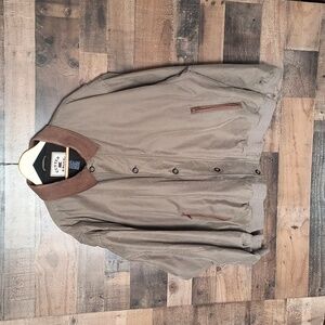 Cutter & Buck Sport Jacket Brown Beige XXL Men
